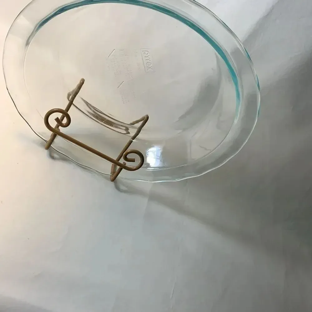 Pyrex 9.5 Inches Pre Heated Oven No Stove Top
